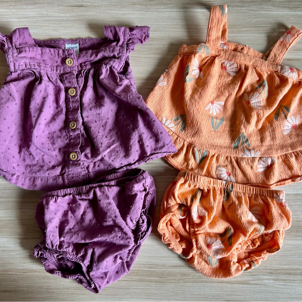Carter’s Baby Girl Outfit Bundle